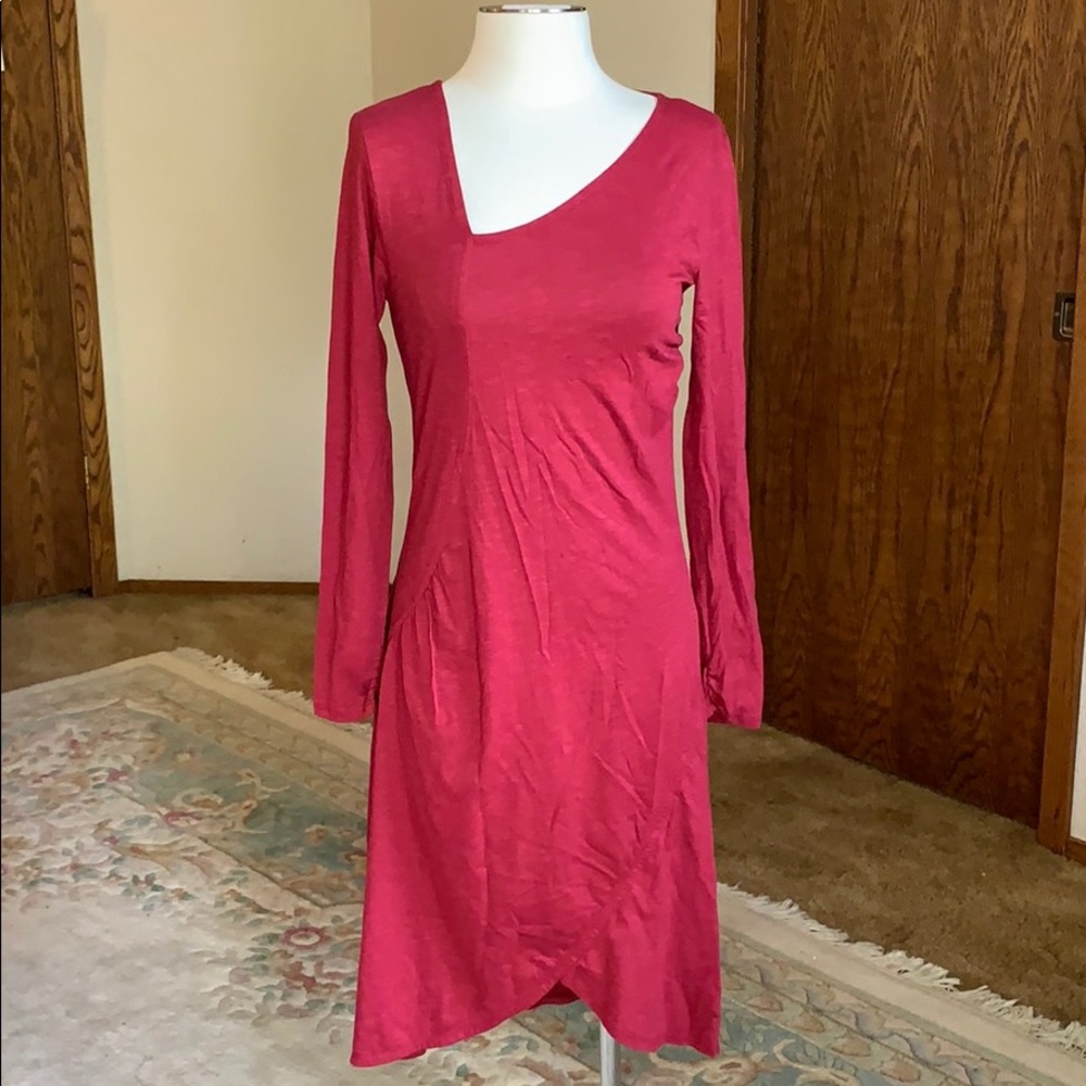Horney Toad Cordovan Red Midi Dress.